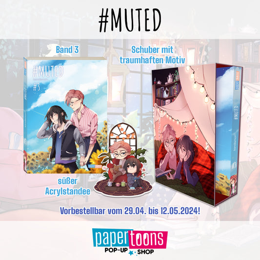 #muted erhält eine Limited Edition im papertoons Pop-up Shop!