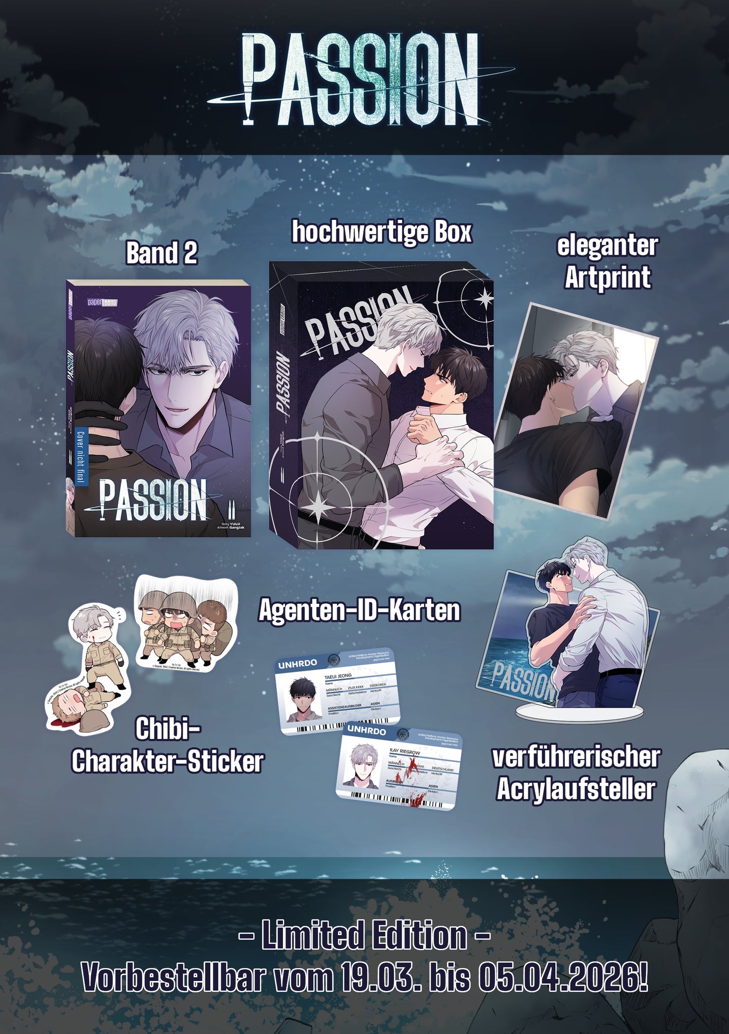 Passion Limited Edition: Schmuckbox mit Band 02