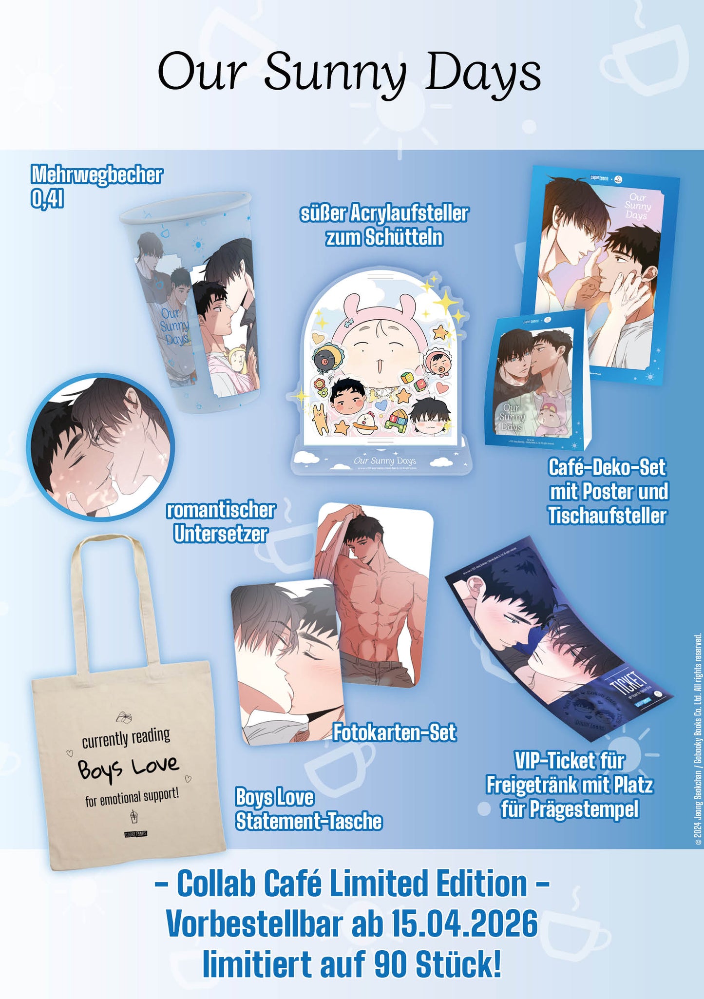 Limitiertes VIP-Paket: Our Sunny Days