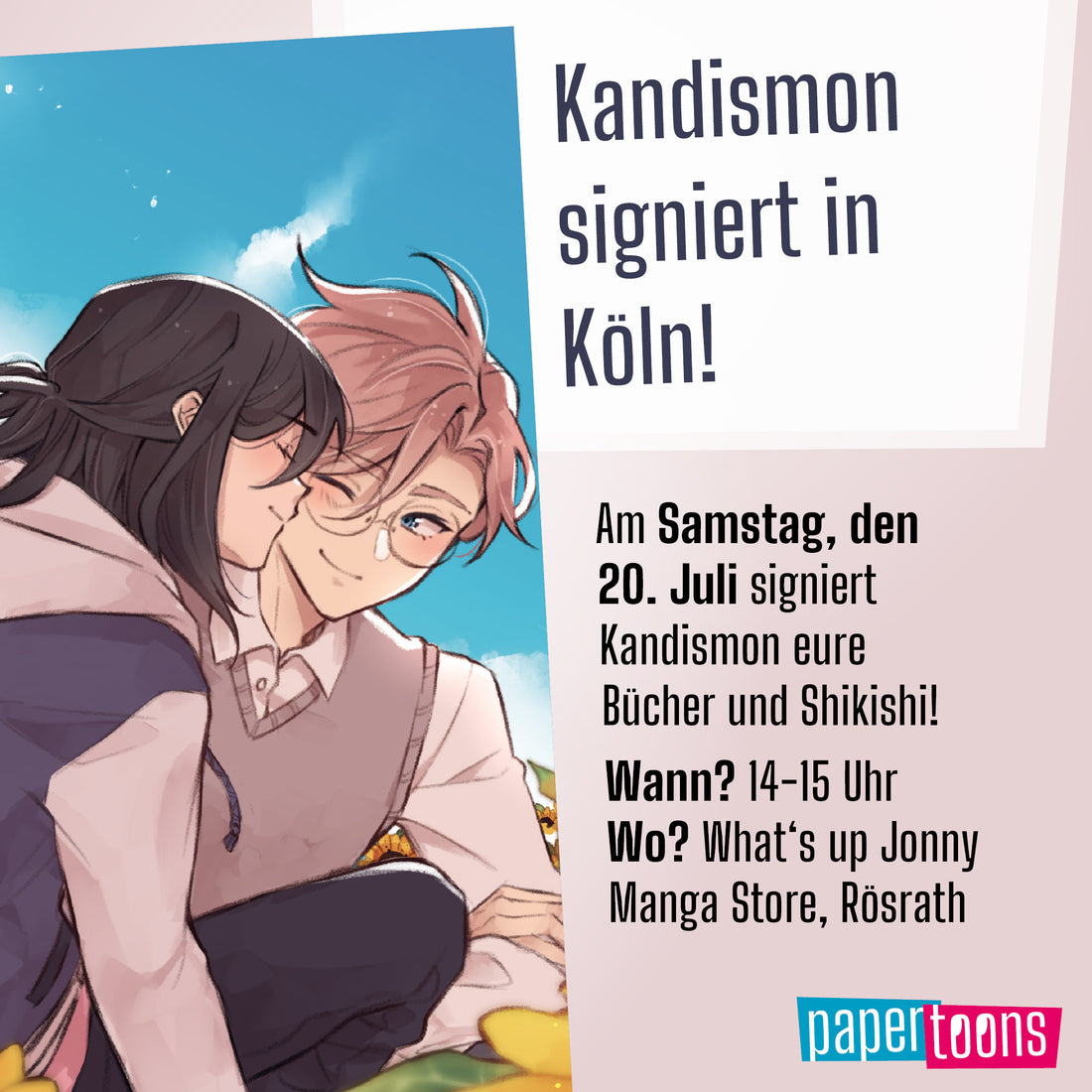 Kandismon signiert in Köln!