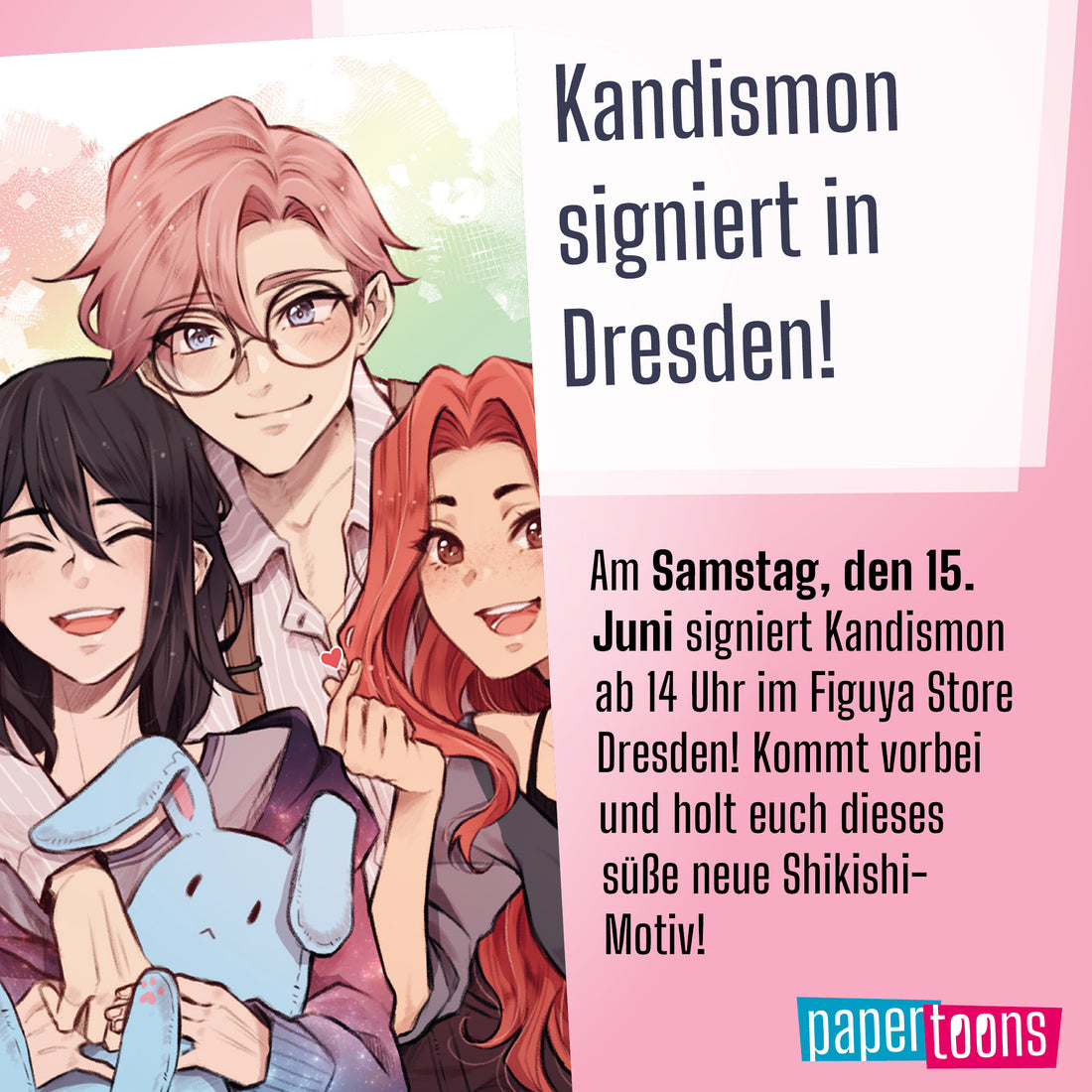 Kandismon signiert in Dresden!