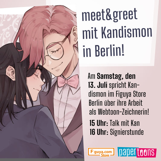 Meet&greet mit Kandismon in Berlin am 13. Juli