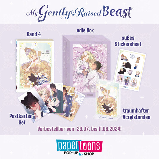 My gently raised Beast 4 Limited Edition im Papertoons Pop-up Shop!