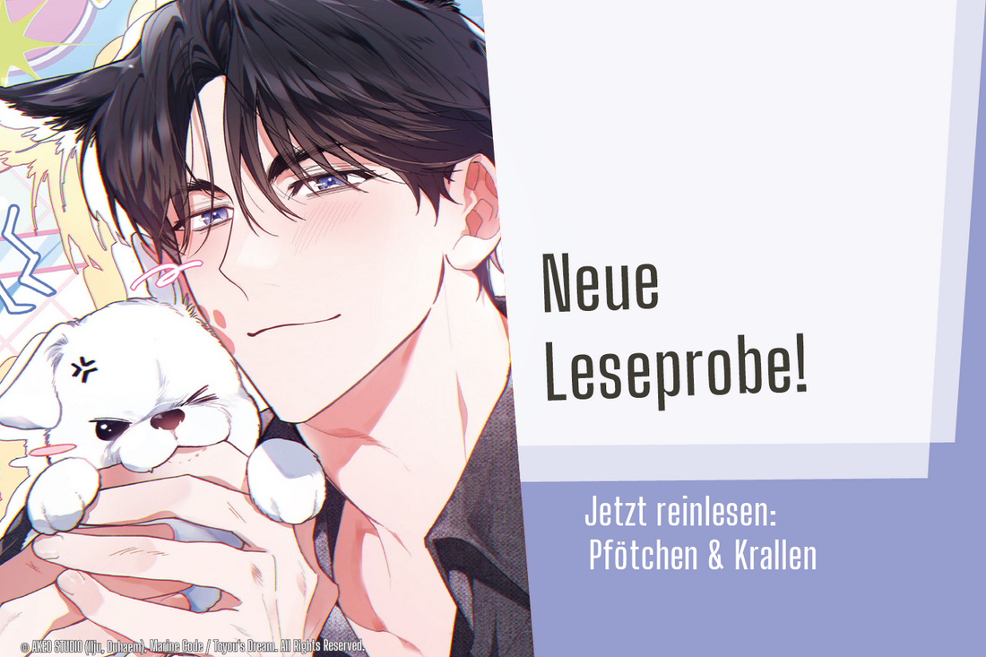 Neue Leseprobe: Pfötchen & Krallen 🐾