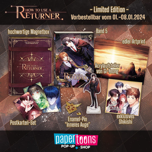 How to use a Returner 5 Limited Edition - Vorbestellung ab 1. Januar