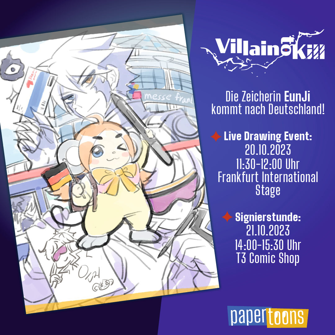 Villain to Kill: EunJi auf der Frankfurter Buchmesse