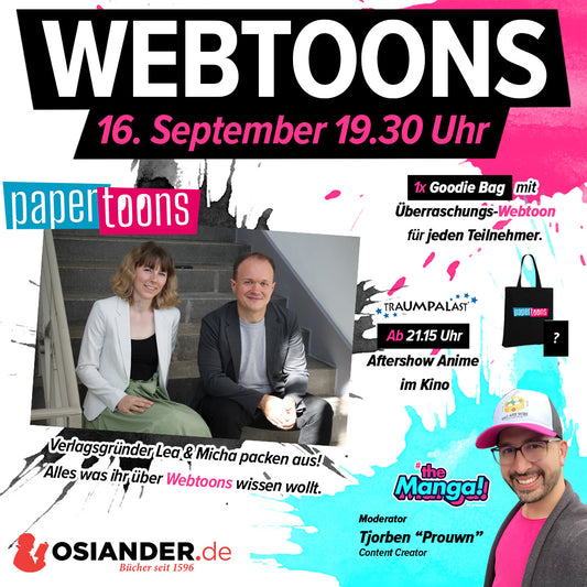 Manga Day 2023: Papertoons bei Osiander