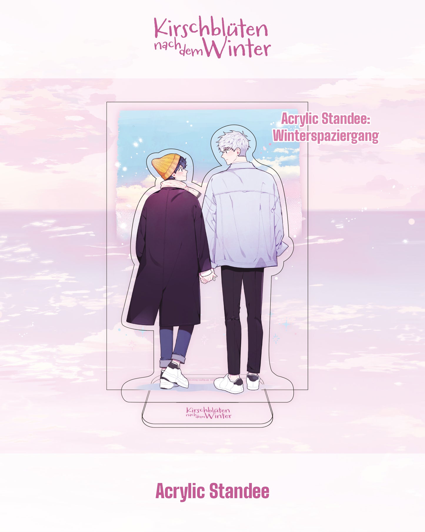 Kirschblüten nach dem Winter Merchandise: Acrylic Standee "Winterspaziergang"