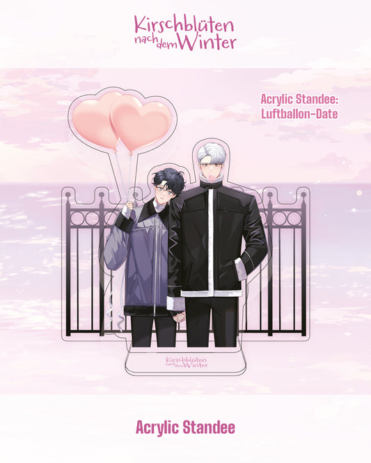 Kirschblüten nach dem Winter Merchandise: Acrylic Standee "Luftballon-Date"