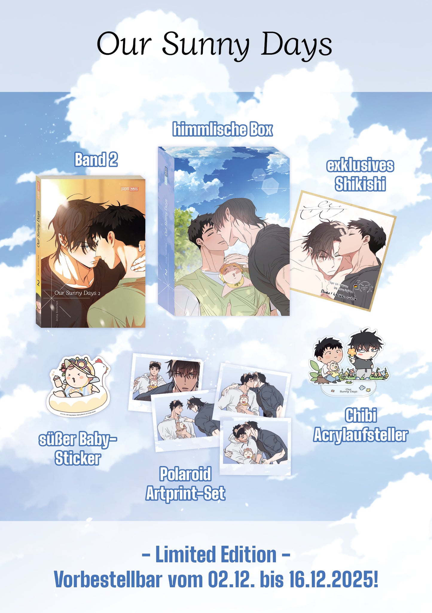 Our Sunny Days Limited Edition: Schmuckbox inkl. Band 02