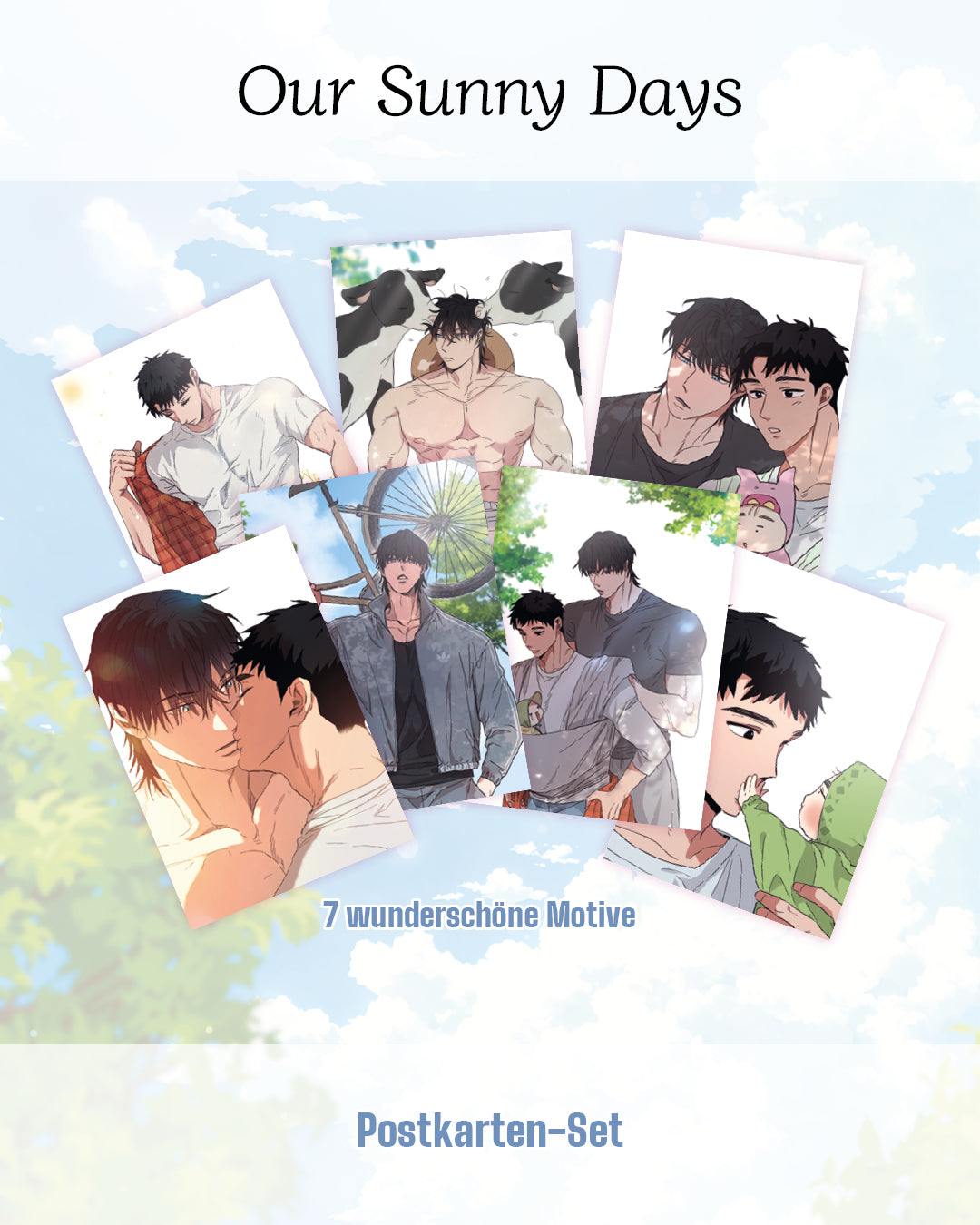 Our Sunny Days Merchandise: Postkarten-Set