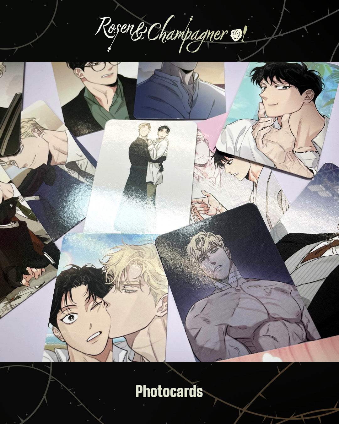 Rosen & Champagner Merchandise: Photo Cards