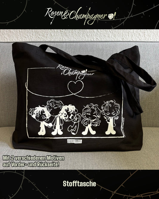 Rosen & Champagner Merchandise: Stofftasche