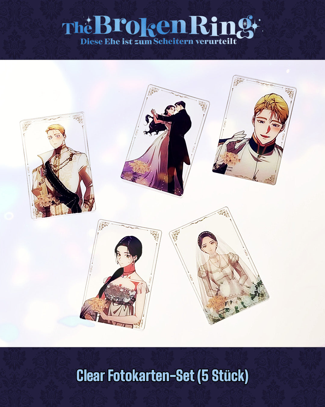 The Broken Ring Merchandise: Clear-Fotokarten-Set