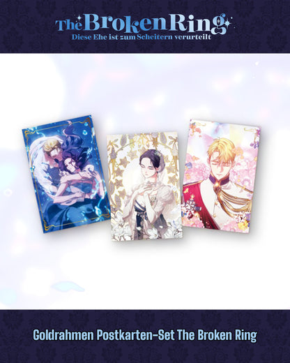 The Broken Ring Merchandise: Goldrahmen-Postkarten-Sets