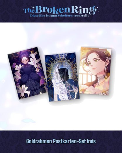 The Broken Ring Merchandise: Goldrahmen-Postkarten-Sets